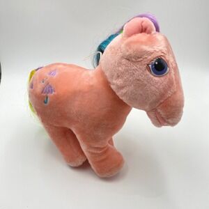 Vintage My Little Pony G1 1984 Hasbro Softies MLP Parasol Plush Animal, 9"‎
